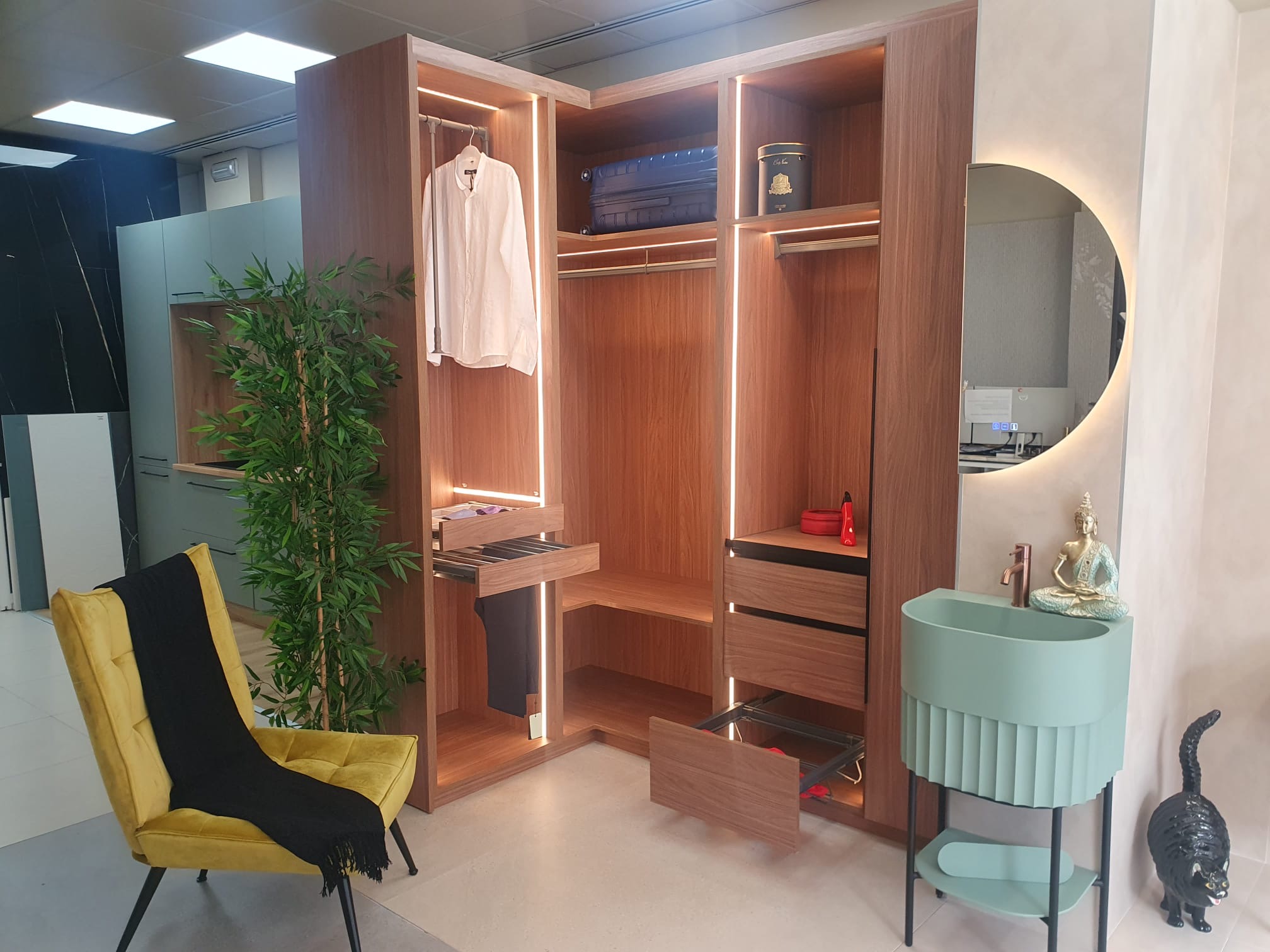 Vestidores a medida en Sonia Gómez